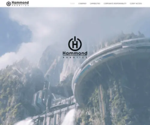 Hammondrobotics.com(Hammond Robotics) Screenshot