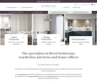 Hammonds-UK.com(Fitted Bedrooms) Screenshot