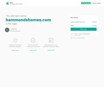 Hammondshomes.com(Hammondshomes) Screenshot