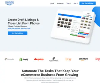 Hammoq.com(Automate Listings) Screenshot