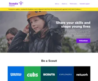 Hampshirescouting.org.uk(Hampshire Scouts) Screenshot