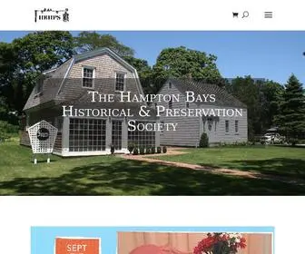 Hamptonbayshistoricalsociety.org(The Hampton Bays Historical & Preservation Society’s mission) Screenshot