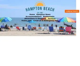 Hamptonbeach.com Screenshot