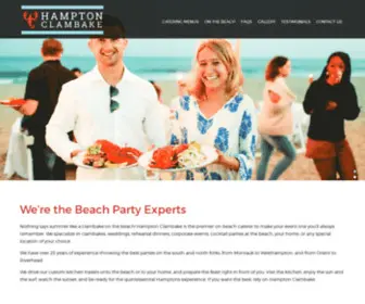 Hamptonclambake.com(Hampton Clambake) Screenshot