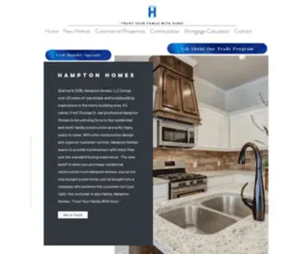 Hamptonhomesok.com(Oklahoma's Premier Home Builders) Screenshot