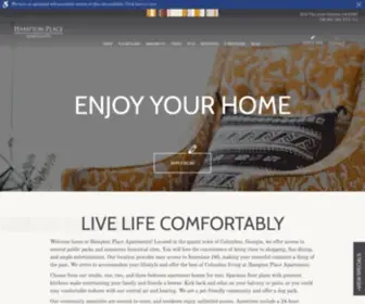 Hamptonplaceapts.com(Hampton Place Apartments) Screenshot