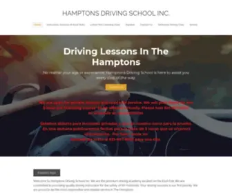 Hamptonsdrivingschool.com(Hapmtpns Driving School) Screenshot