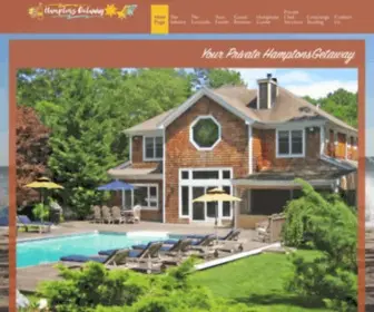 Hamptonsgetaway.com(The perfect Hamptons rental for all life's events) Screenshot