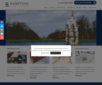 Hamptonslawfirm.co.uk(Hamptons Law Firm) Screenshot