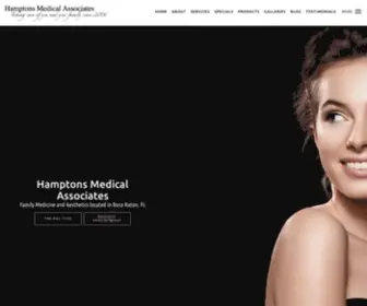 Hamptonsmed.com(Hamptons Medical Associates) Screenshot