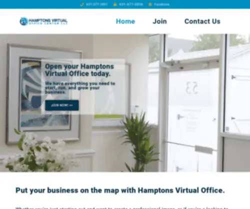 Hamptonsvirtual.com(Hamptons Virtual Office Website) Screenshot