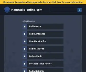 Hamradio-Online.com(Hamradio Online) Screenshot