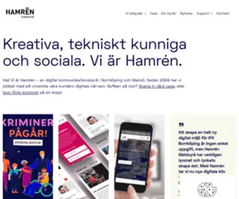 Hamrenmedia.se Screenshot