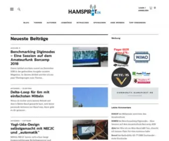 Hamspirit.de(Benchmarking Digimodes) Screenshot