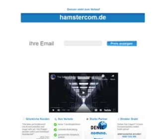 Hamstercom.de(Jetzt kaufen) Screenshot