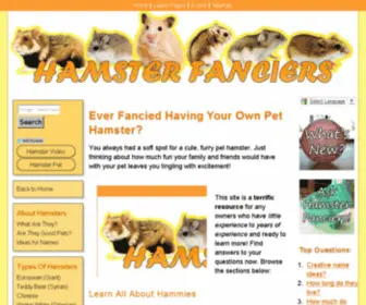 Hamsterfanciers.com(A Hands) Screenshot