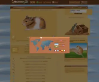 Hamsterstory.fr(Jeux de hamster) Screenshot