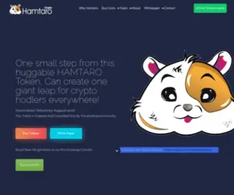 Hamtarocrypto.com(Hamtaro Crypto Coin) Screenshot