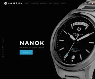 Hamtun.co(Hamtun Watches) Screenshot