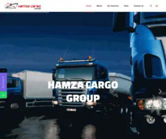 HamZacargo-Group.com(Hamza Cargo Group) Screenshot