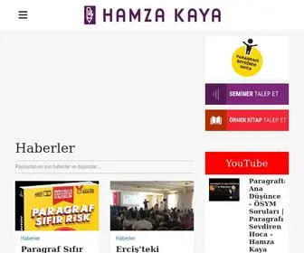 HamZakaya.com.tr(Hamza Kaya) Screenshot