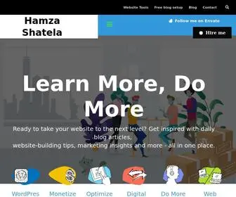 HamZashatela.com(Hamza Shatela) Screenshot