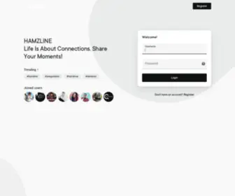 HamZline.com(Social) Screenshot