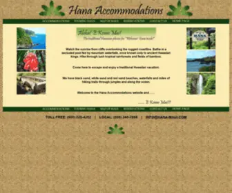 Hana-Maui.com(Hana) Screenshot