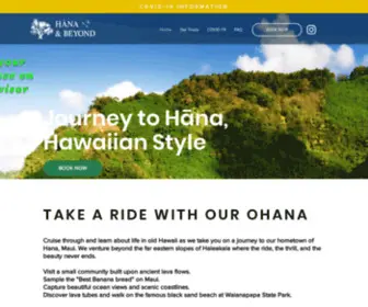 Hanaandbeyond.com(Maui) Screenshot