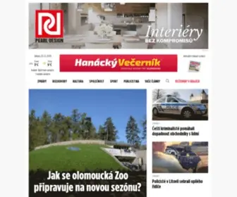 Hanackyvecernik.cz(Hanácký Večerník) Screenshot