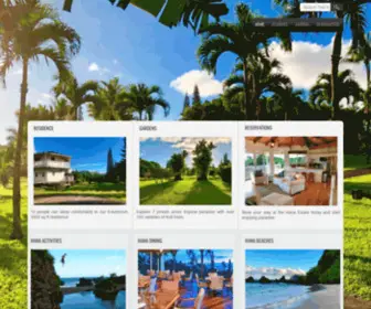 Hanaestate.com(Acre Private Resort in Hana) Screenshot