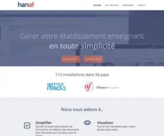 Hanaf.net(Références) Screenshot