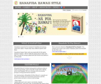 Hanafudahawaii.com(Hanafuda Hawaii Style) Screenshot