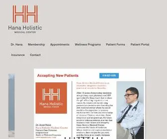 Hanaholistic.com(Hana Holistic) Screenshot