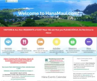 Hanamaui.com(HanaMaui) Screenshot