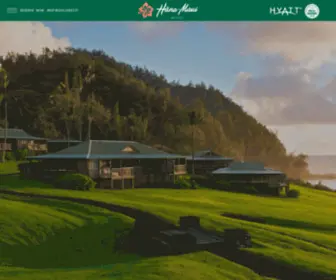 Hanamauiresort.com(Eastern Maui Secluded Resort) Screenshot