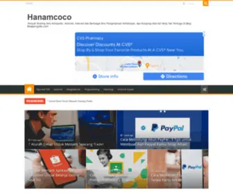 Hanamcoco.com(A place where everything special) Screenshot