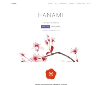 Hanamirb.org(The web) Screenshot