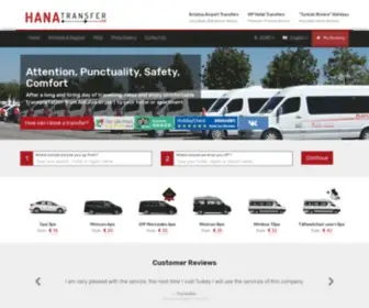 Hanatransfer.com(Antalya Airport transfer) Screenshot
