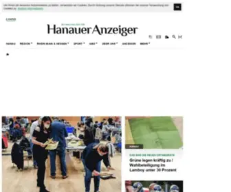 Hanauer-Anzeiger.de(Nachrichten aus Hanau) Screenshot