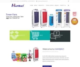 Hanbaoindia.com(Hanbao India) Screenshot