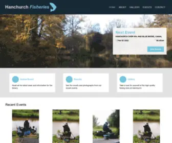 Hanchurch-Fisheries.co.uk(Hancurch fisheries) Screenshot