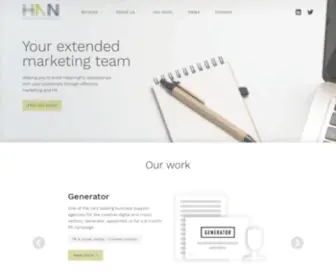 Hancommunications.com(HAN Communications) Screenshot