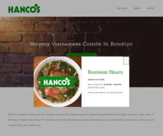 Hancosny.com(Brooklyn, NY) Screenshot