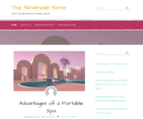 Hand-Made.com.au(The Handmade Home) Screenshot