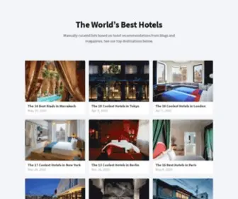 Hand-Picked-Hotels.com(Hand-picked Hotels) Screenshot