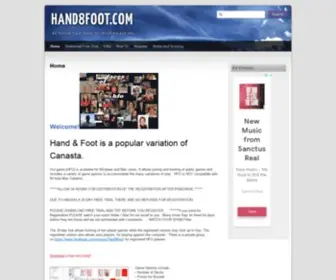 Hand8Foot.com(An Online Card Game for Windows and Mac) Screenshot