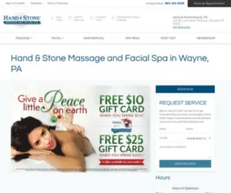 Handandstone-Waynepa.com(Wayne, PA Massage Therapist) Screenshot