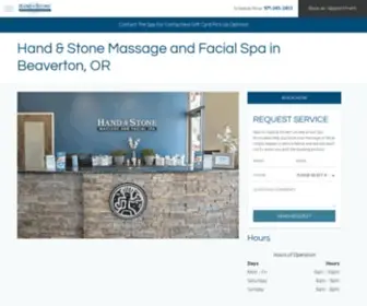 Handandstonebeaverton.com(Beaverton, OR Massage Therapist) Screenshot