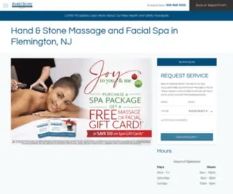 Handandstoneflemington.com(Massage Spa Flemington) Screenshot